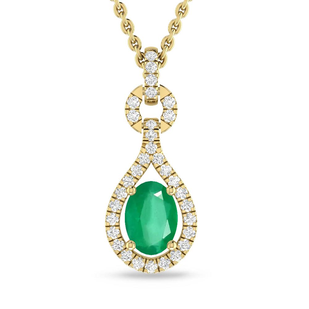 Yellow Gold - Emerald