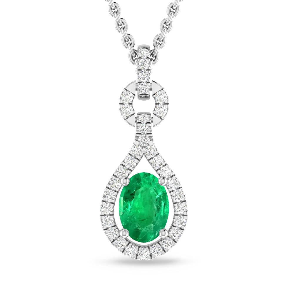 White Gold - Emerald