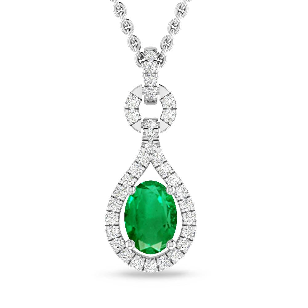 White Gold - Emerald