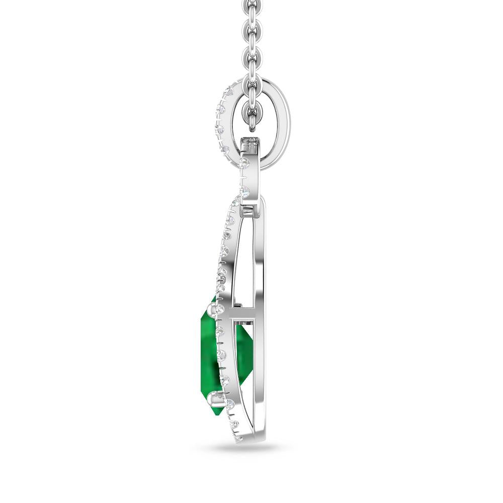 White Gold - Emerald