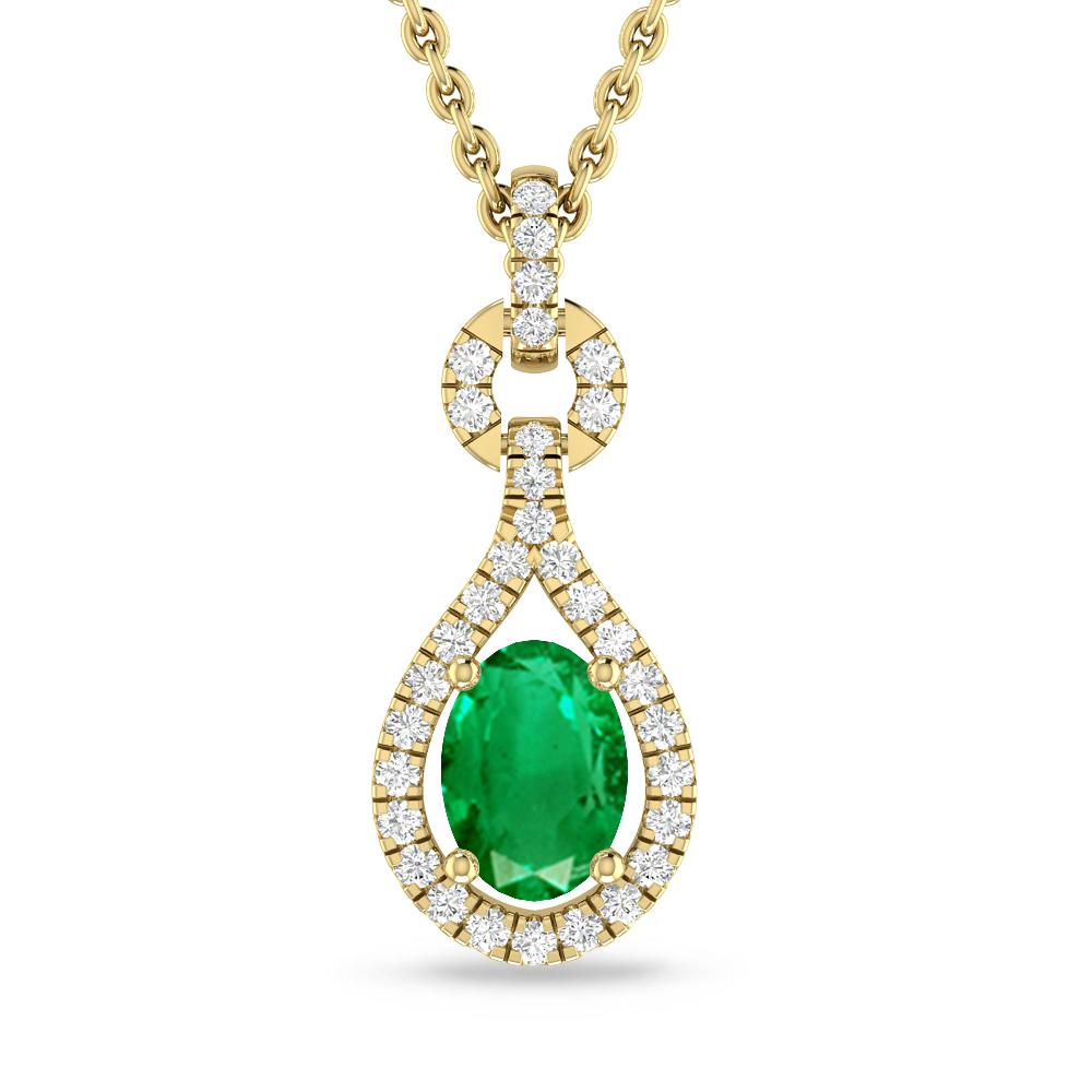 Yellow Gold - Emerald