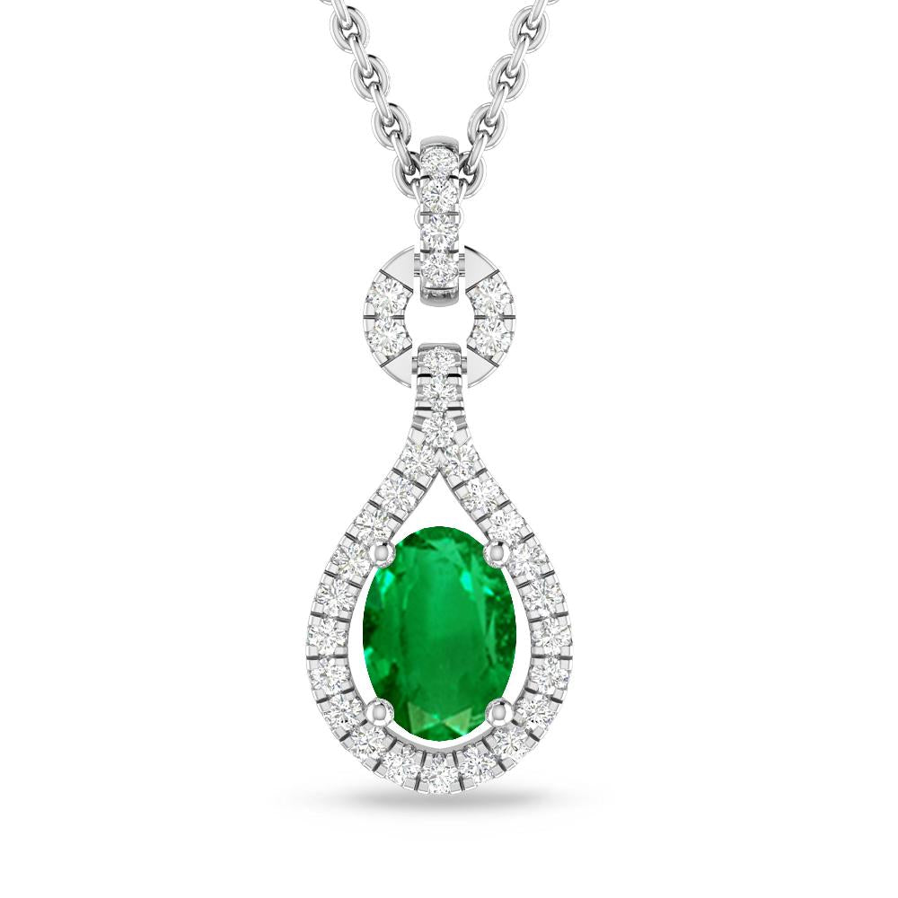 White Gold - Emerald