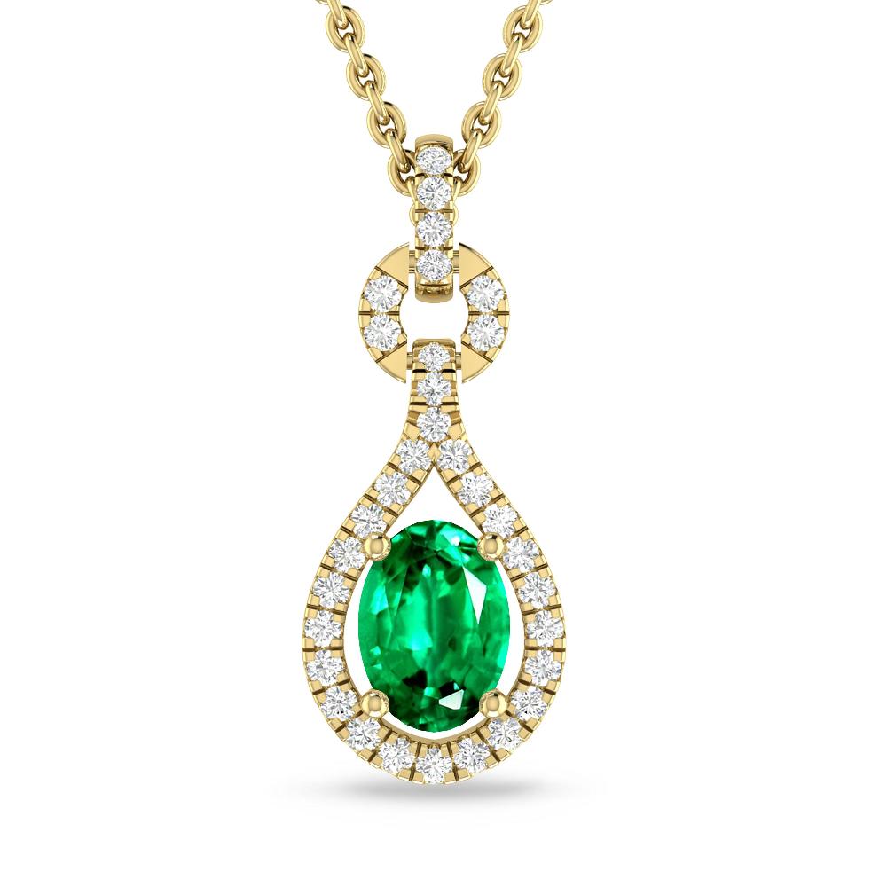 Yellow Gold - Emerald