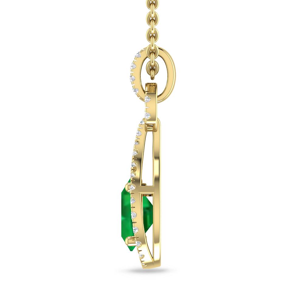 Yellow Gold - Emerald