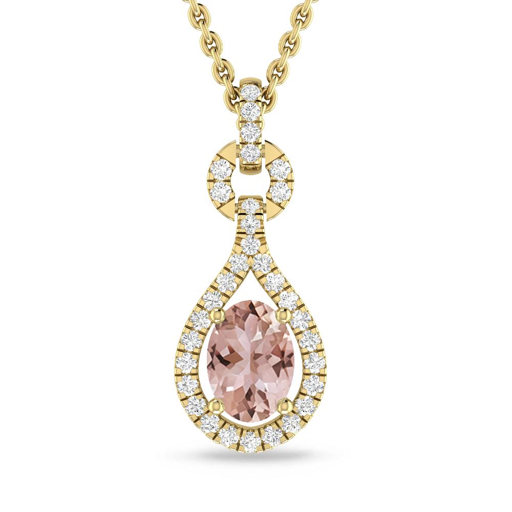 Yellow Gold - Morganite