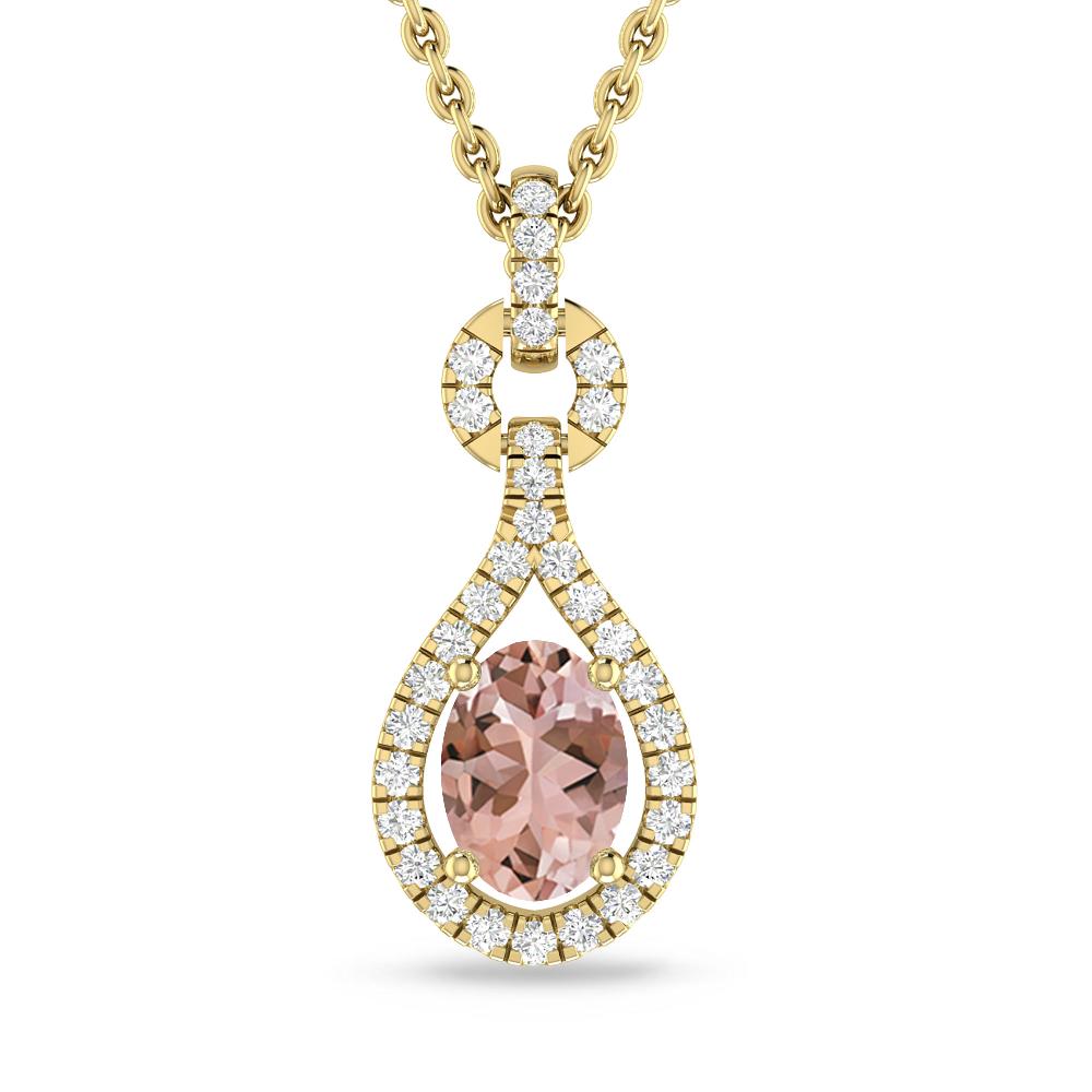 Yellow Gold - Morganite