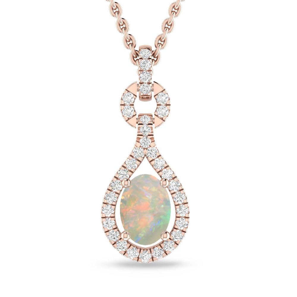 Rose Gold - Opal