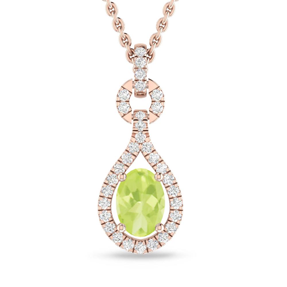 Rose Gold - Peridot