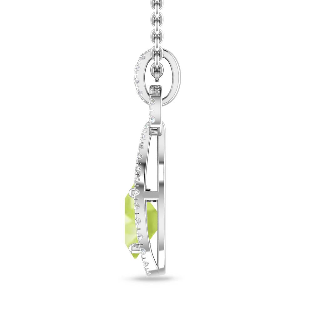 White Gold - Peridot