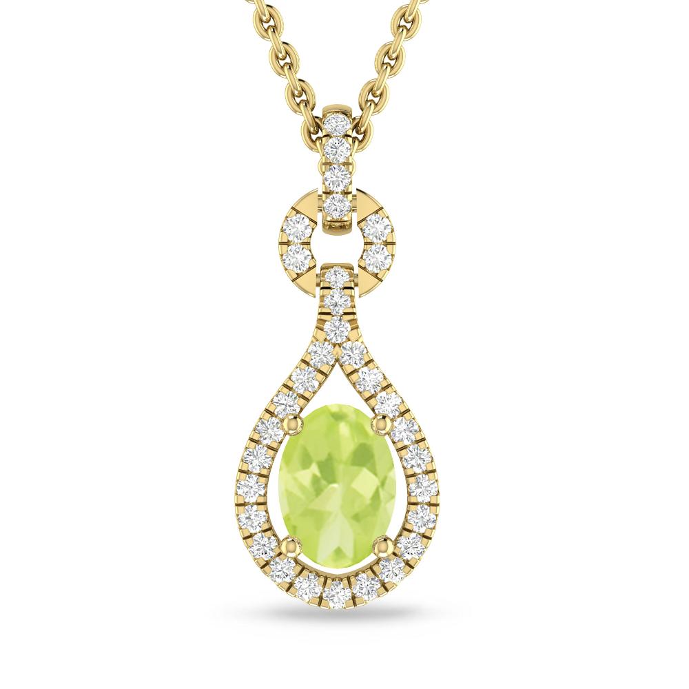 Yellow Gold - Peridot