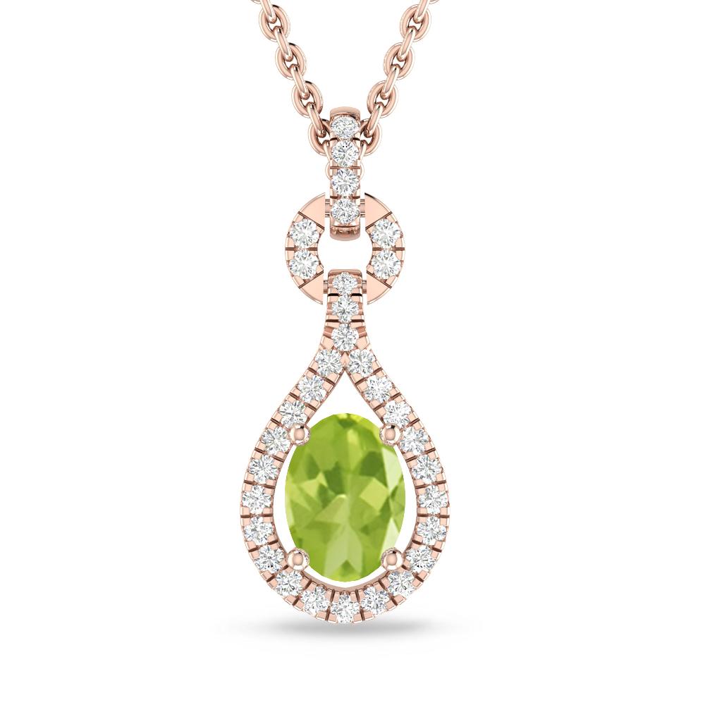 Rose Gold - Peridot