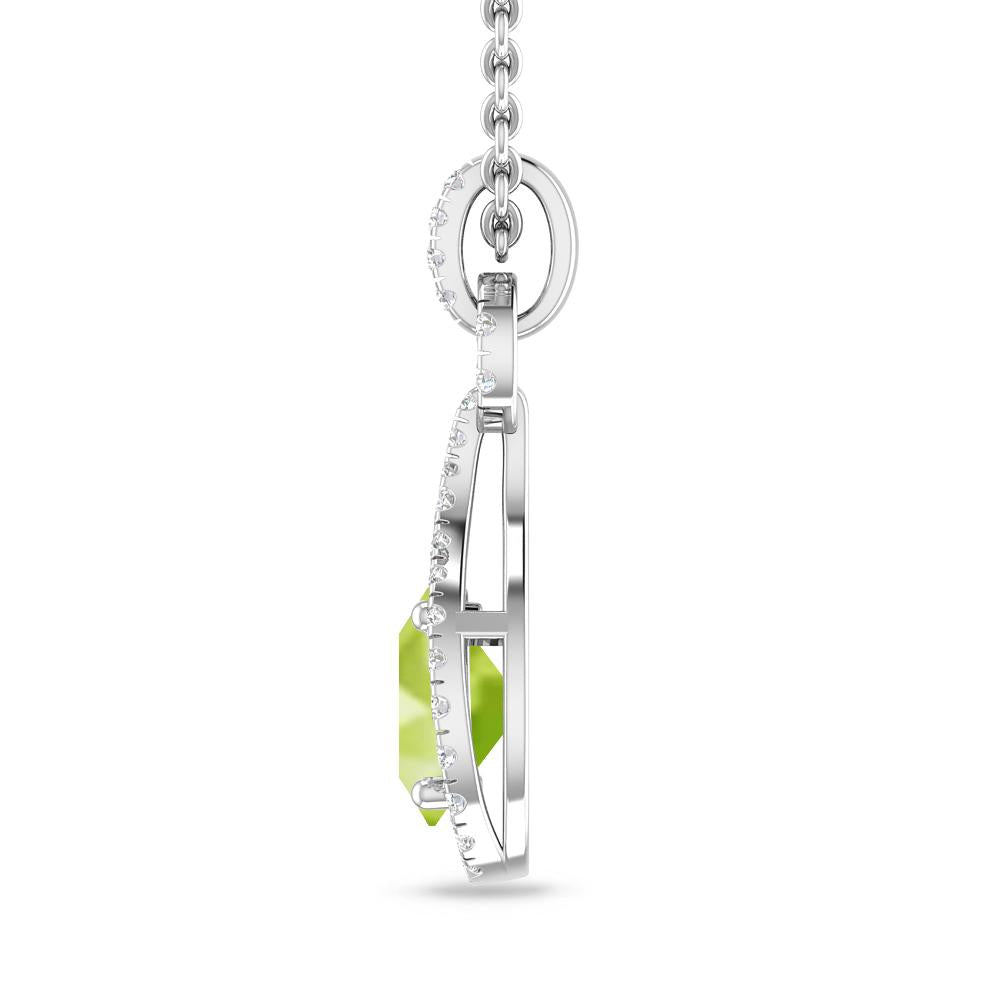 White Gold - Peridot