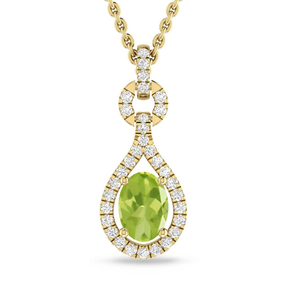 Yellow Gold - Peridot