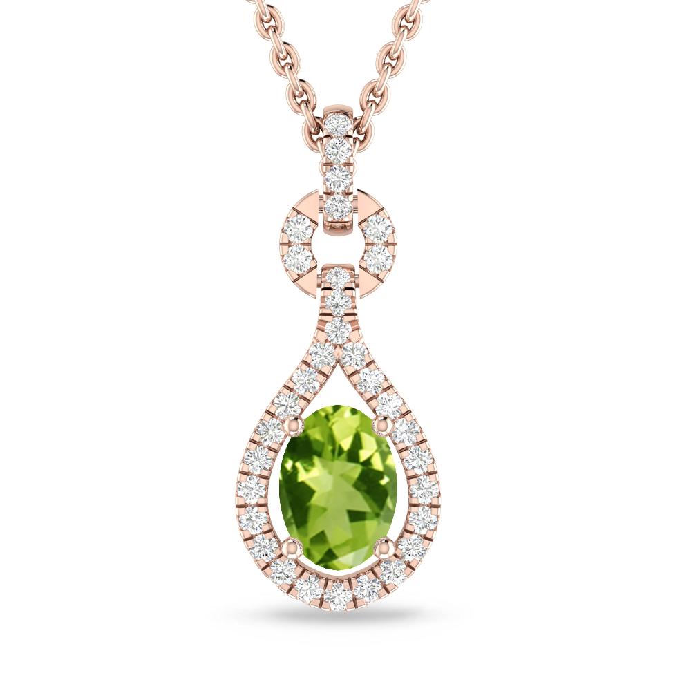 Rose Gold - Peridot