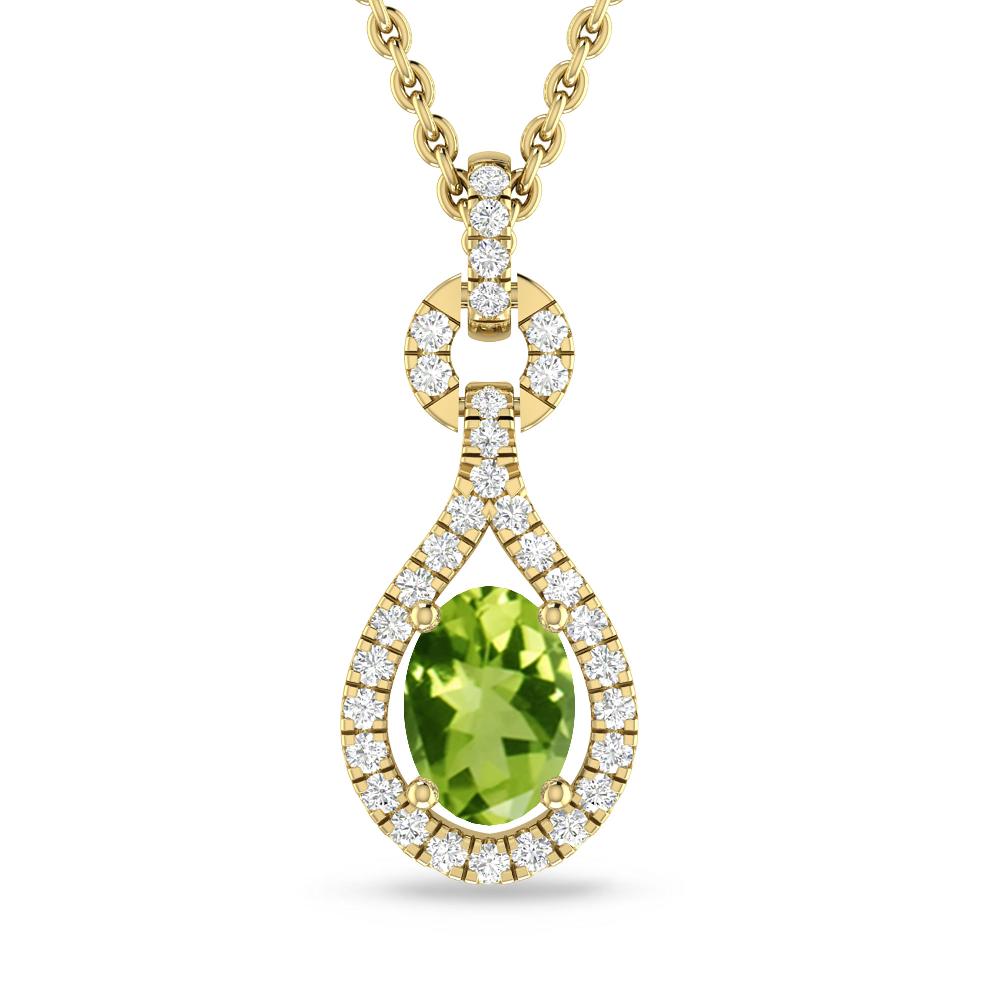 Yellow Gold - Peridot