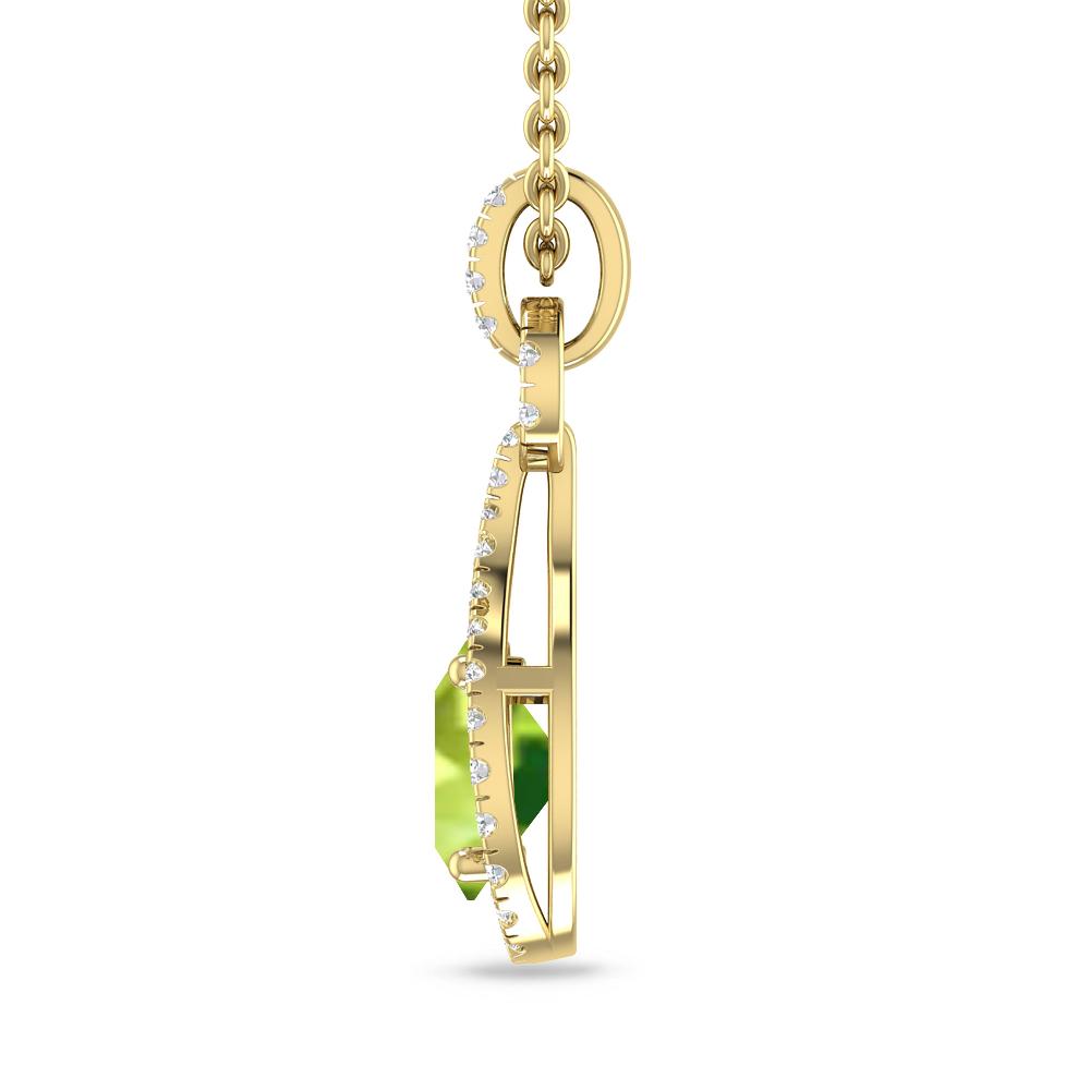 Yellow Gold - Peridot