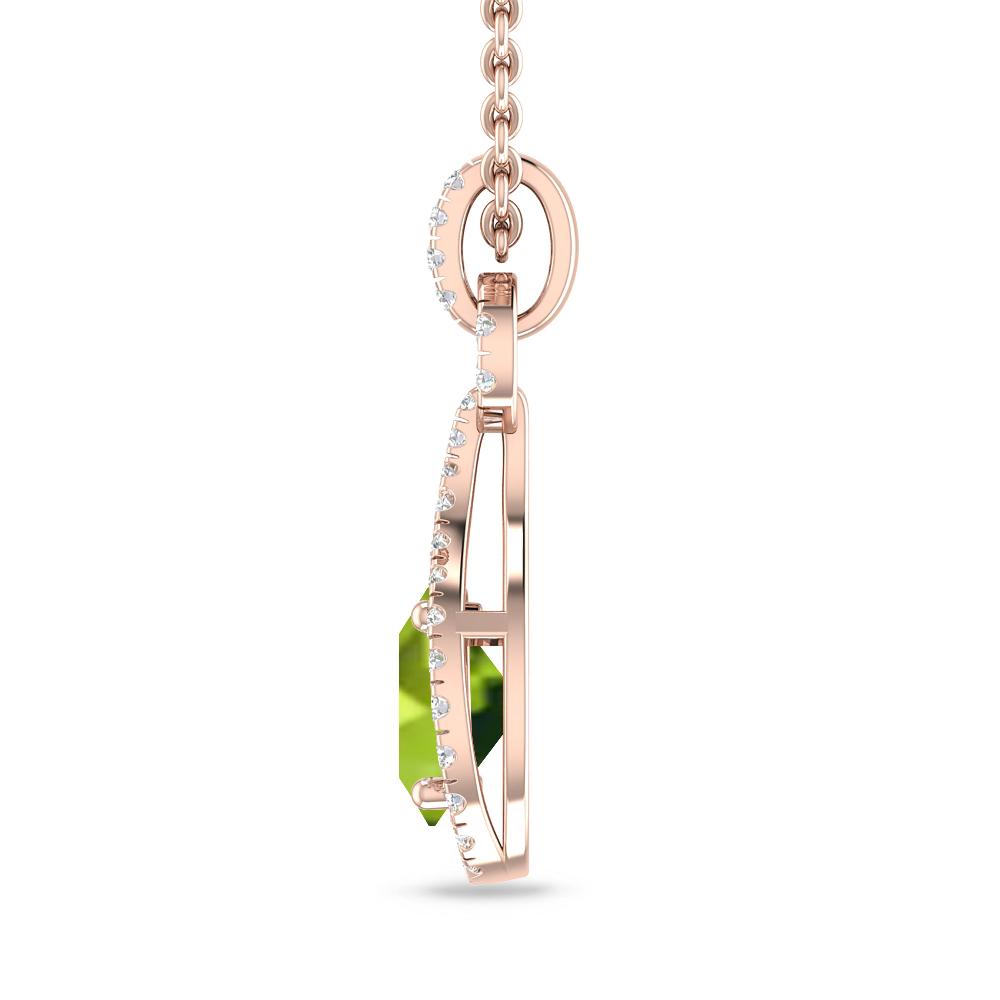 Rose Gold - Peridot