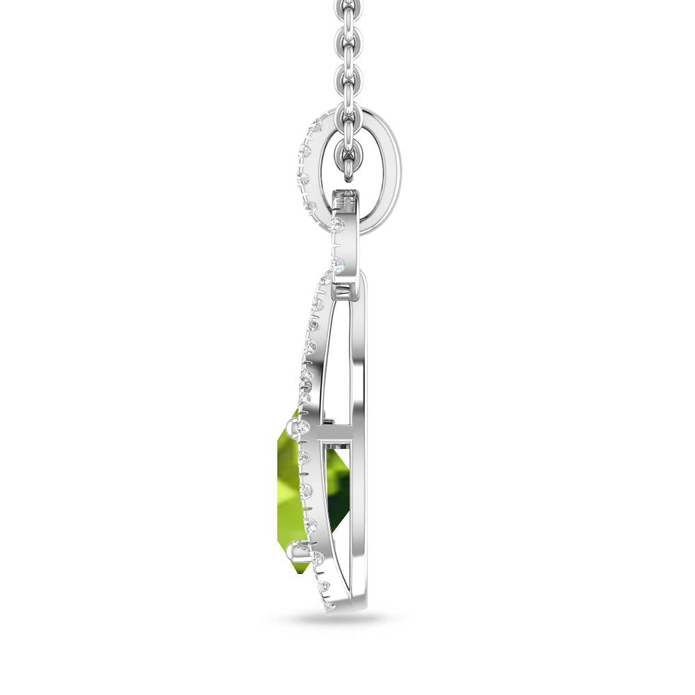 White Gold - Peridot