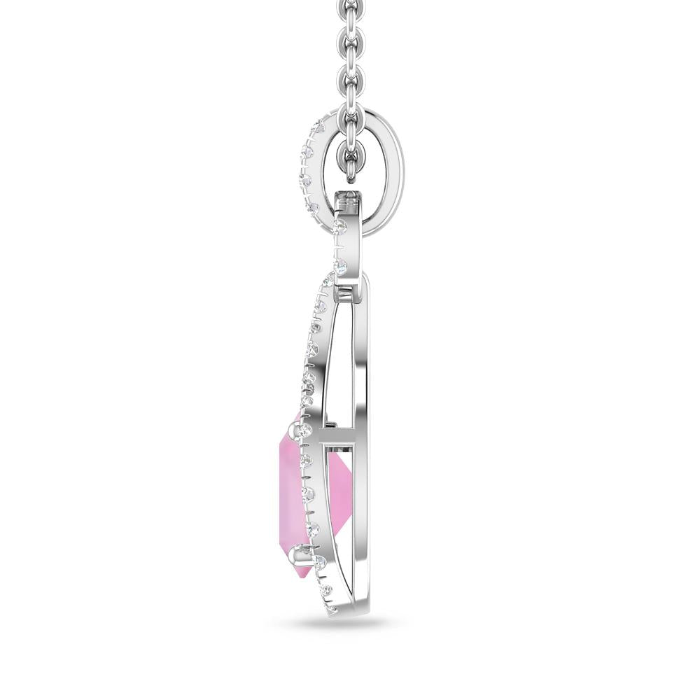 White Gold - Pink Tourmaline