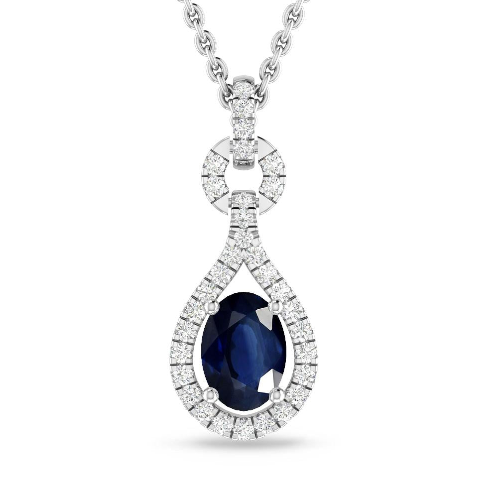 White Gold - Sapphire