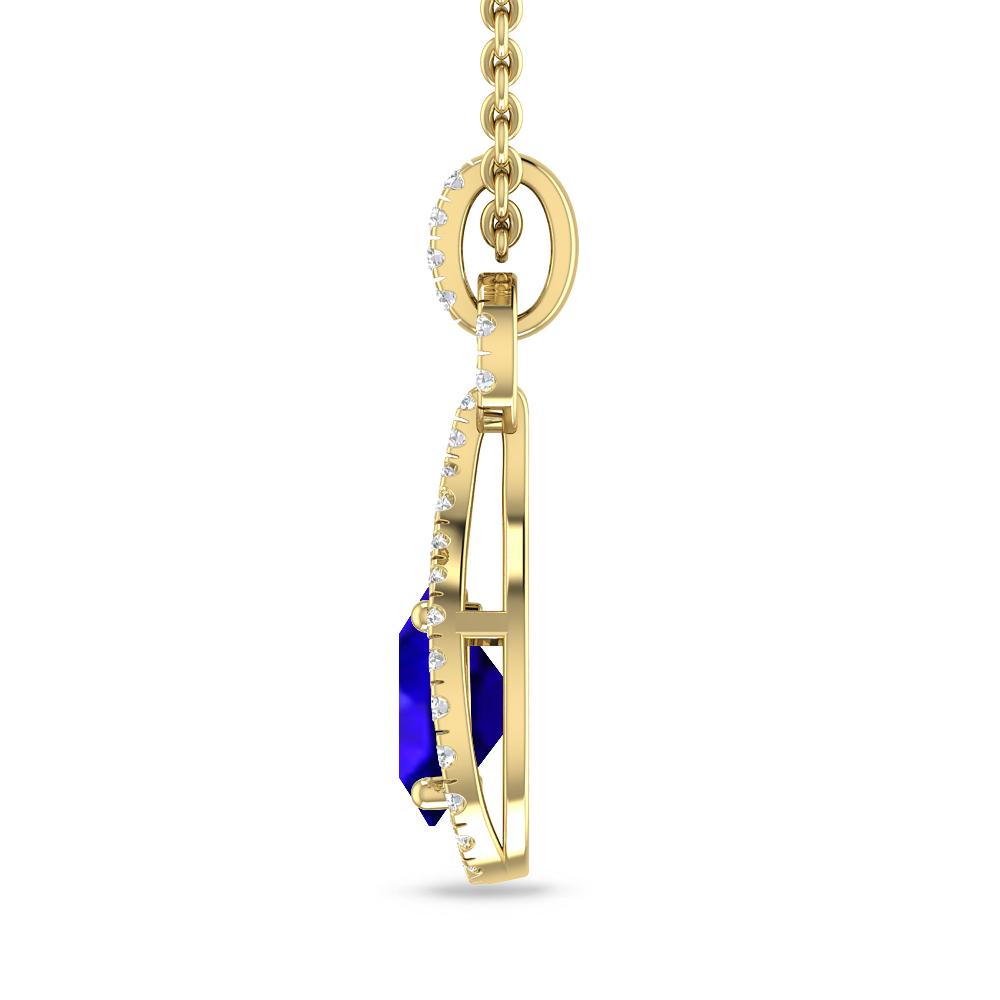 Yellow Gold - Tanzanite