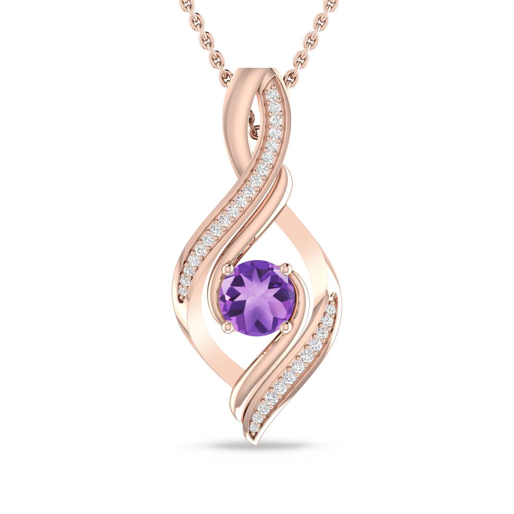 Rose Gold - Amethyst