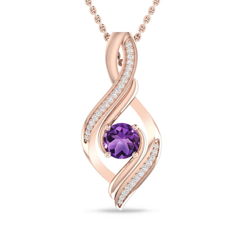 Rose Gold - Amethyst