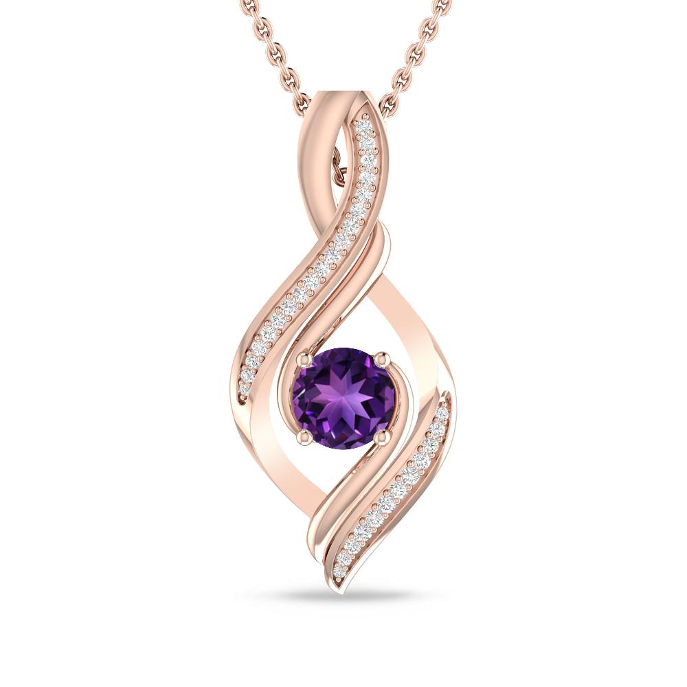 Rose Gold - Amethyst