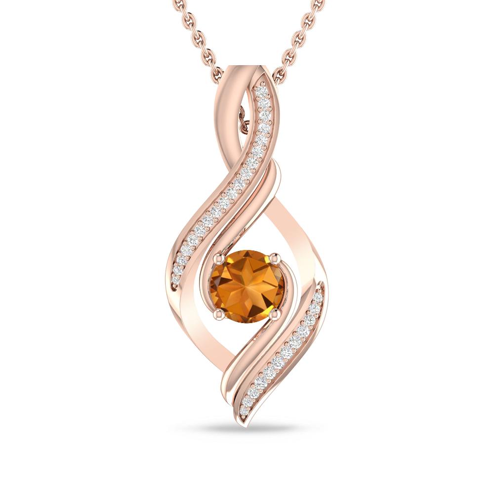 Rose Gold - Citrine