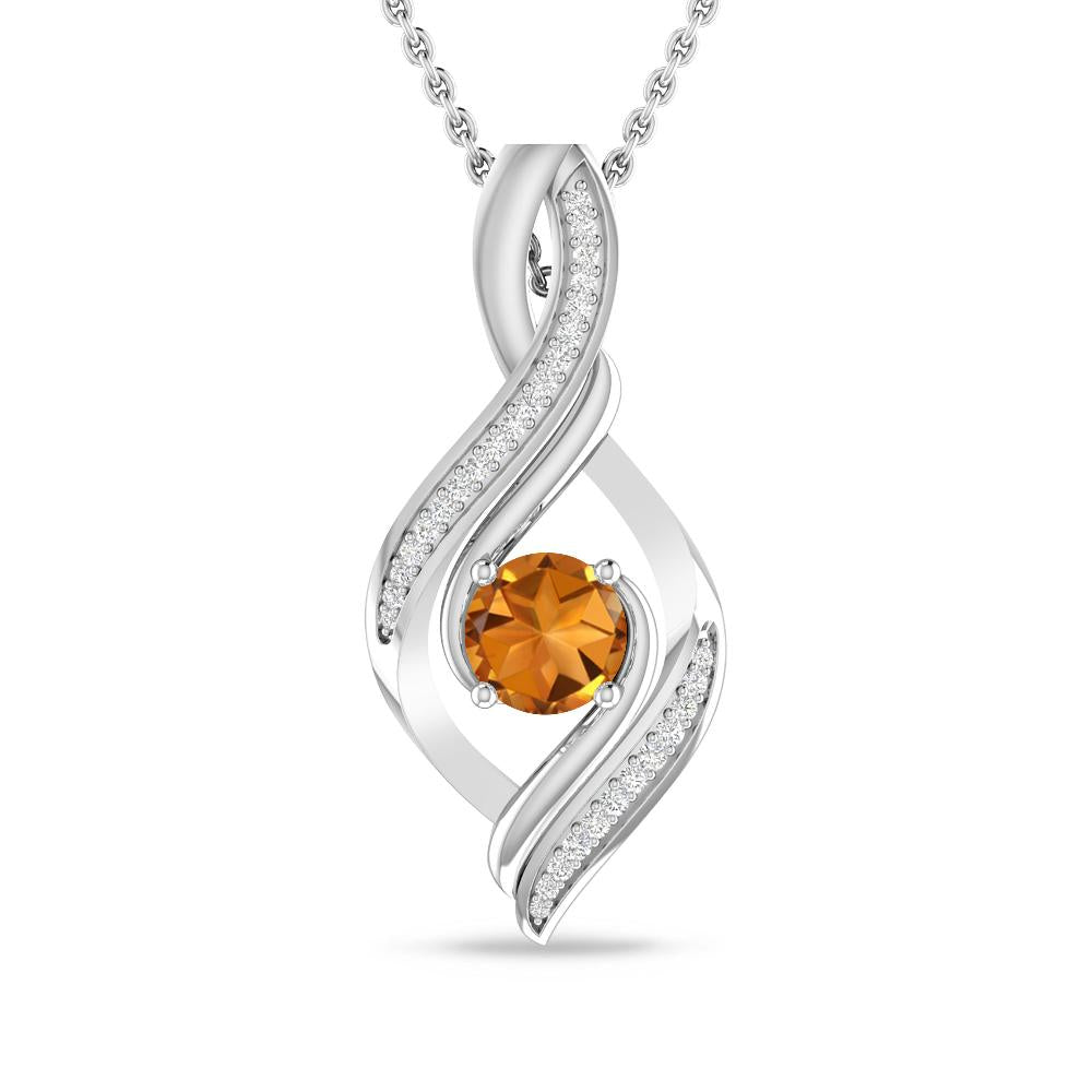 White Gold - Citrine