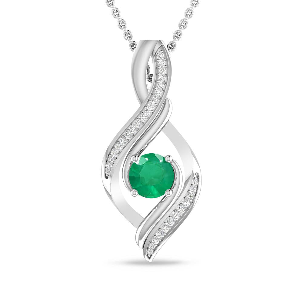 White Gold - Emerald