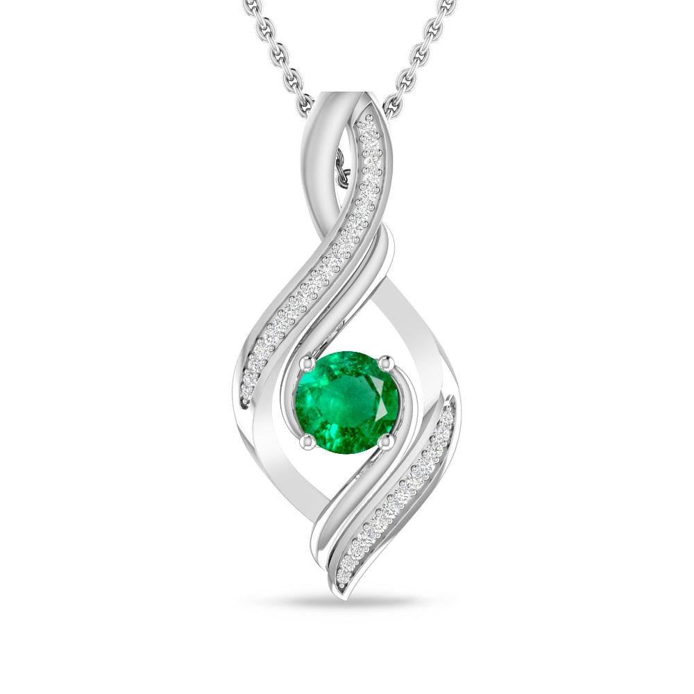 White Gold - Emerald