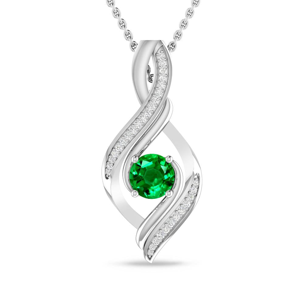 White Gold - Emerald