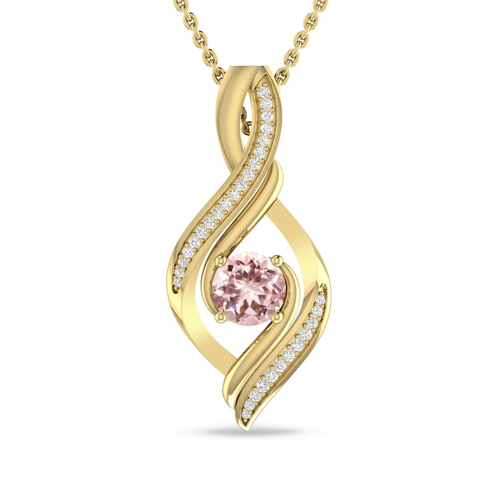 Yellow Gold - Morganite