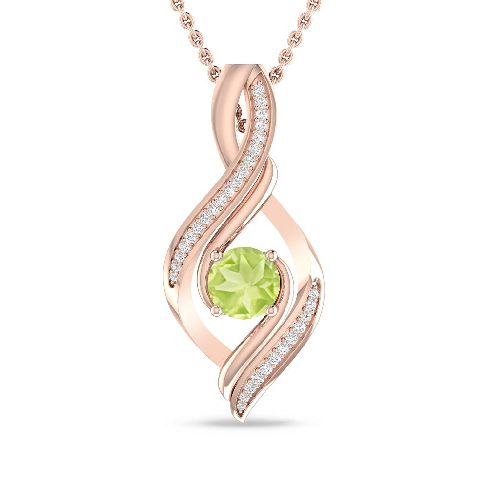 Rose Gold - Peridot