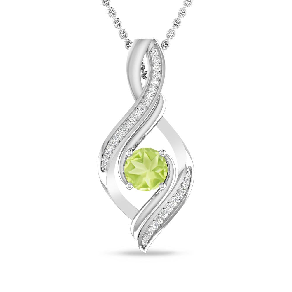 White Gold - Peridot