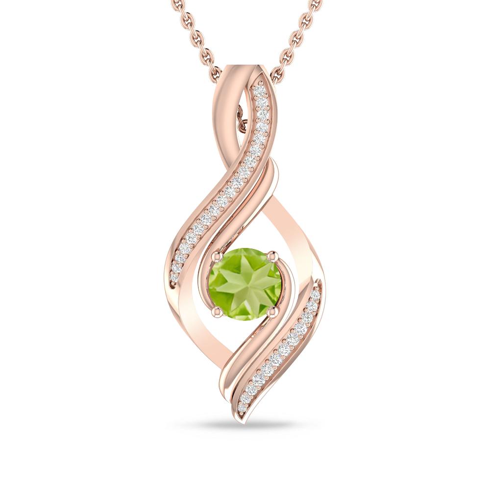 Rose Gold - Peridot