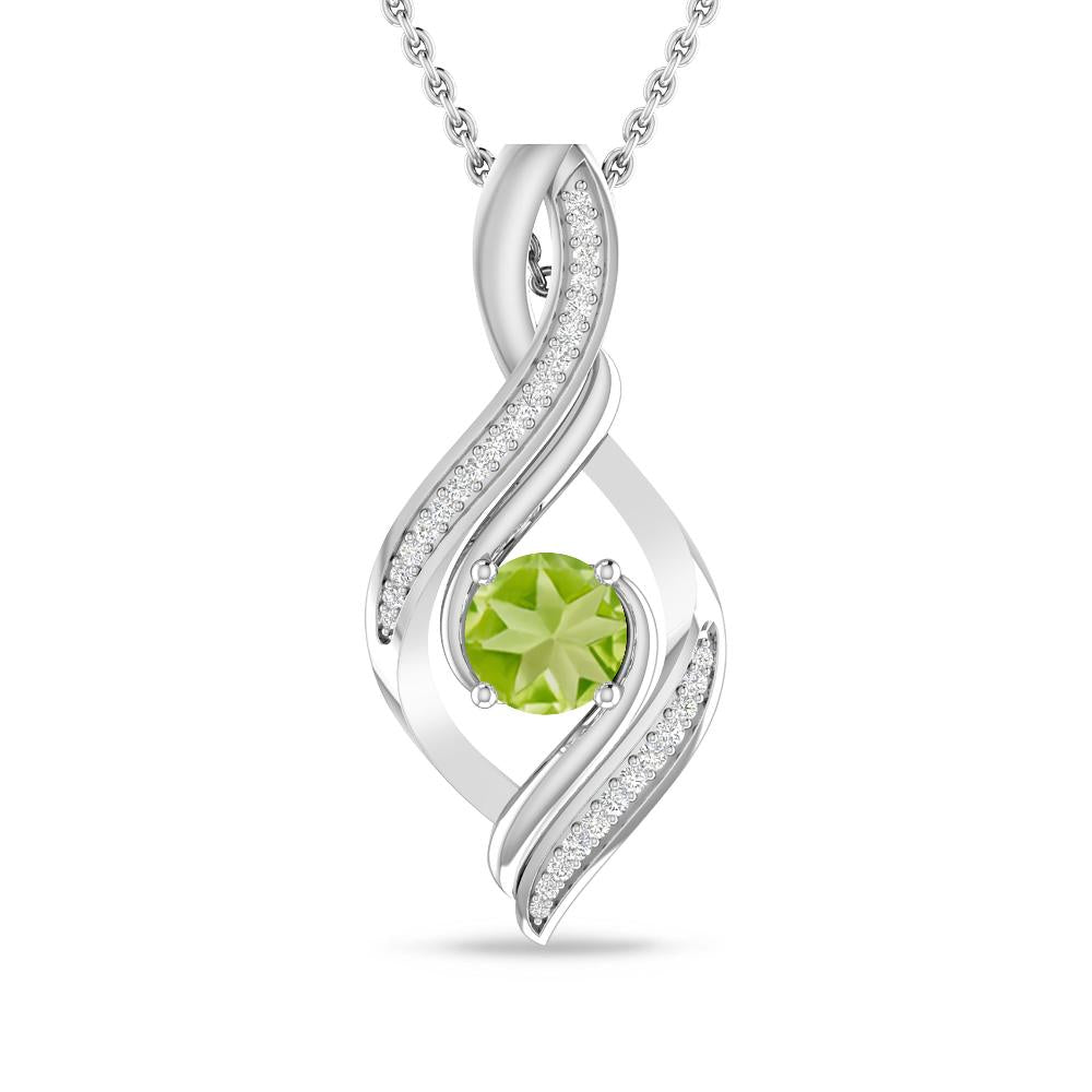 White Gold - Peridot