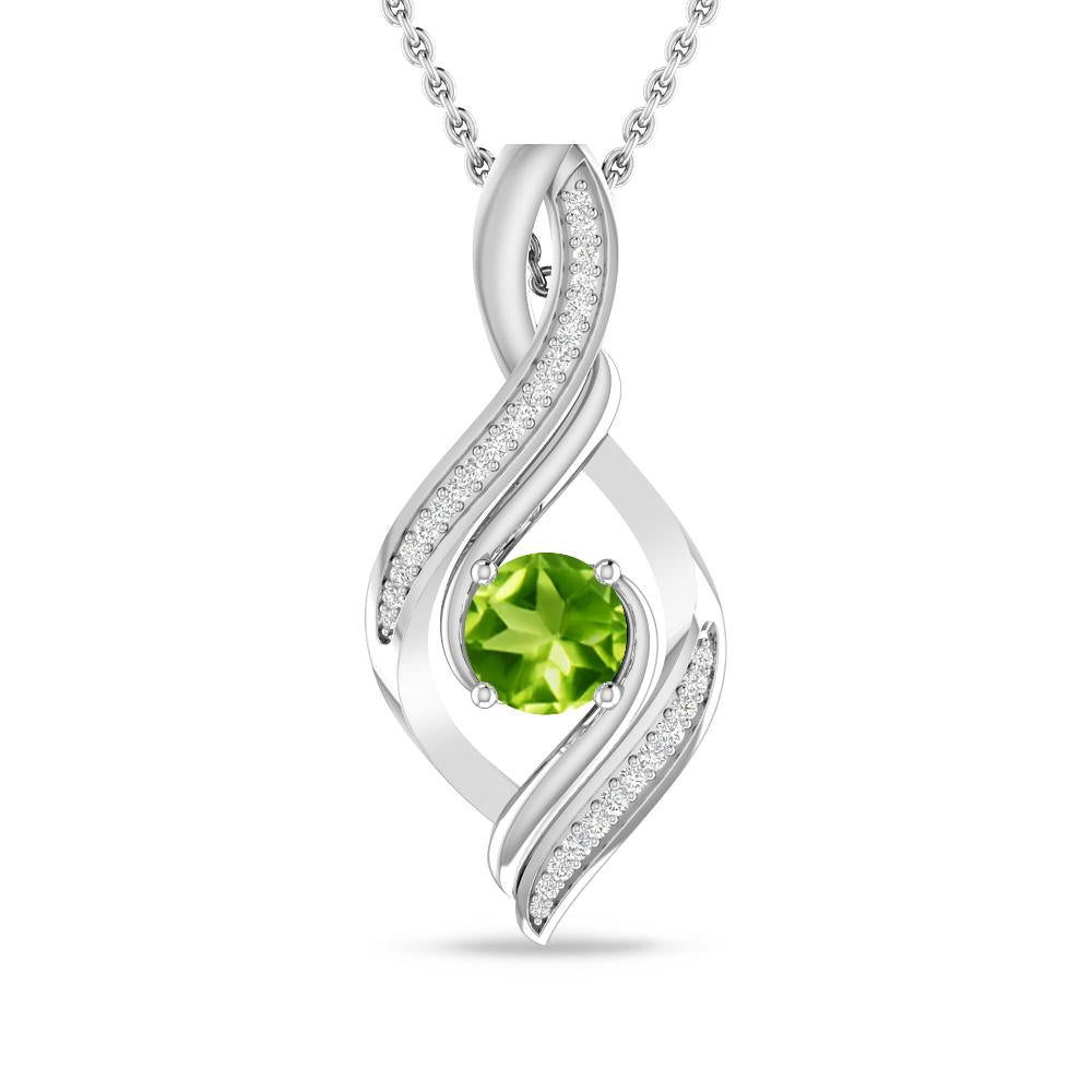 White Gold - Peridot