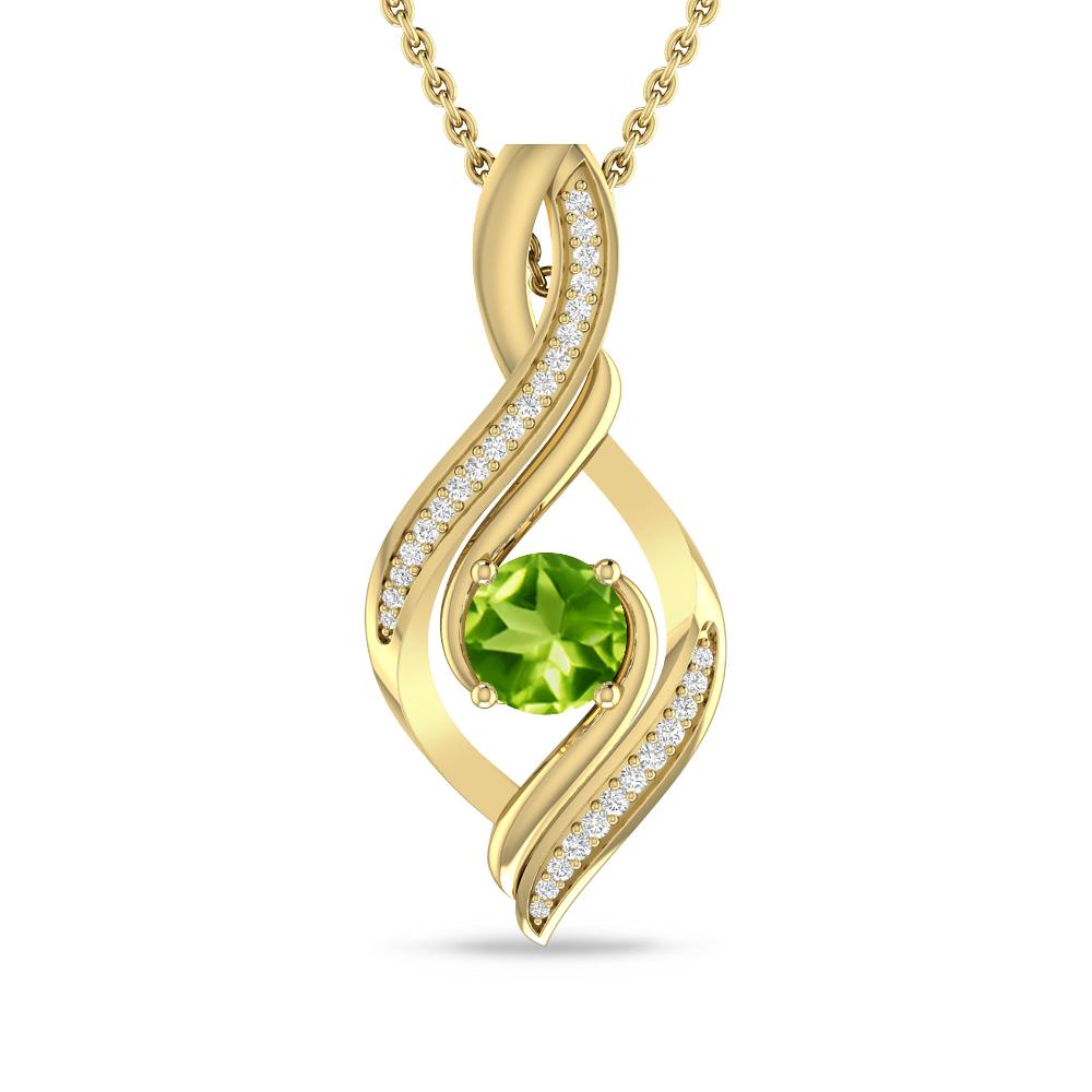 Yellow Gold - Peridot