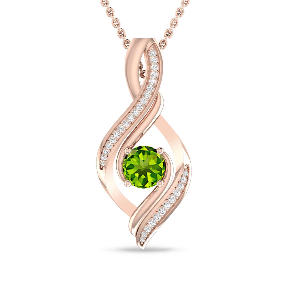 Rose Gold - Peridot