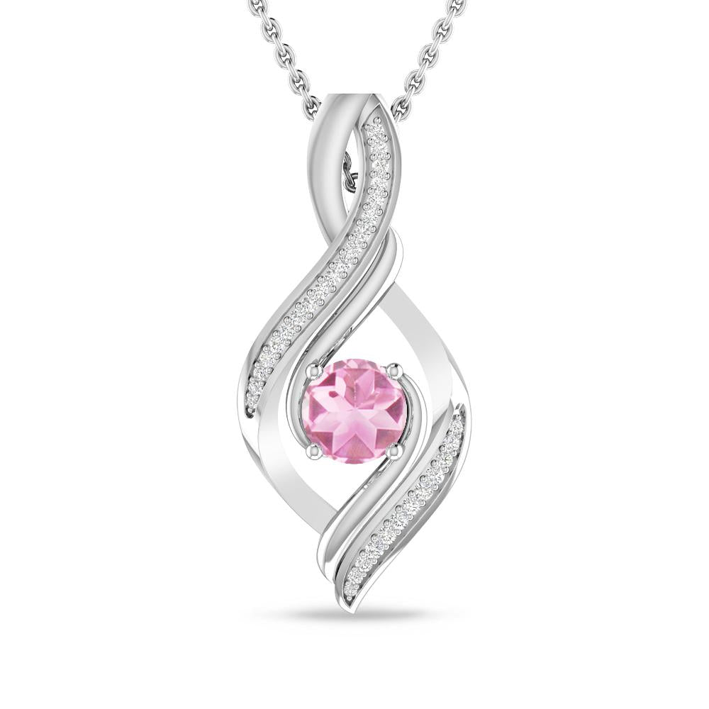 White Gold - Pink Tourmaline