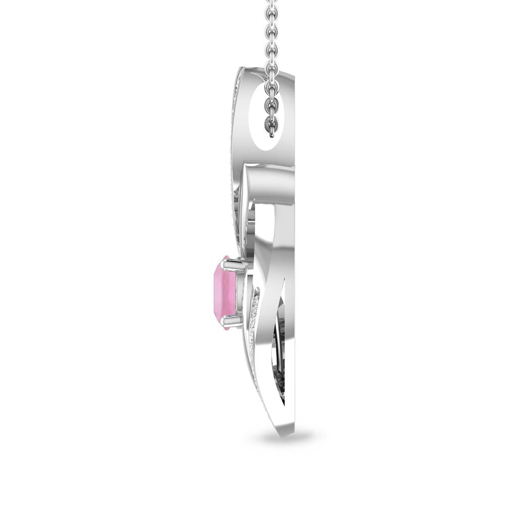 White Gold - Pink Tourmaline