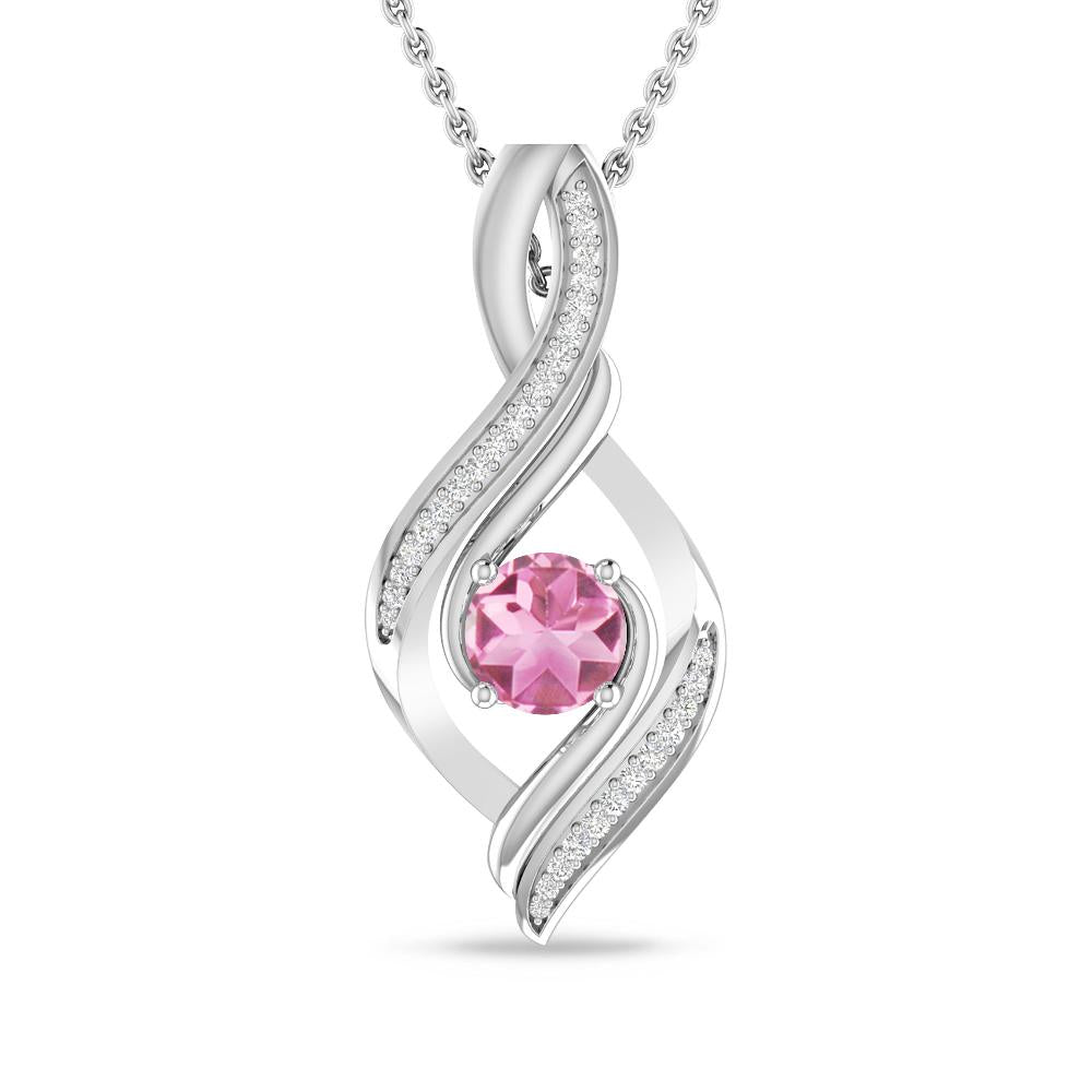 White Gold - Pink Tourmaline