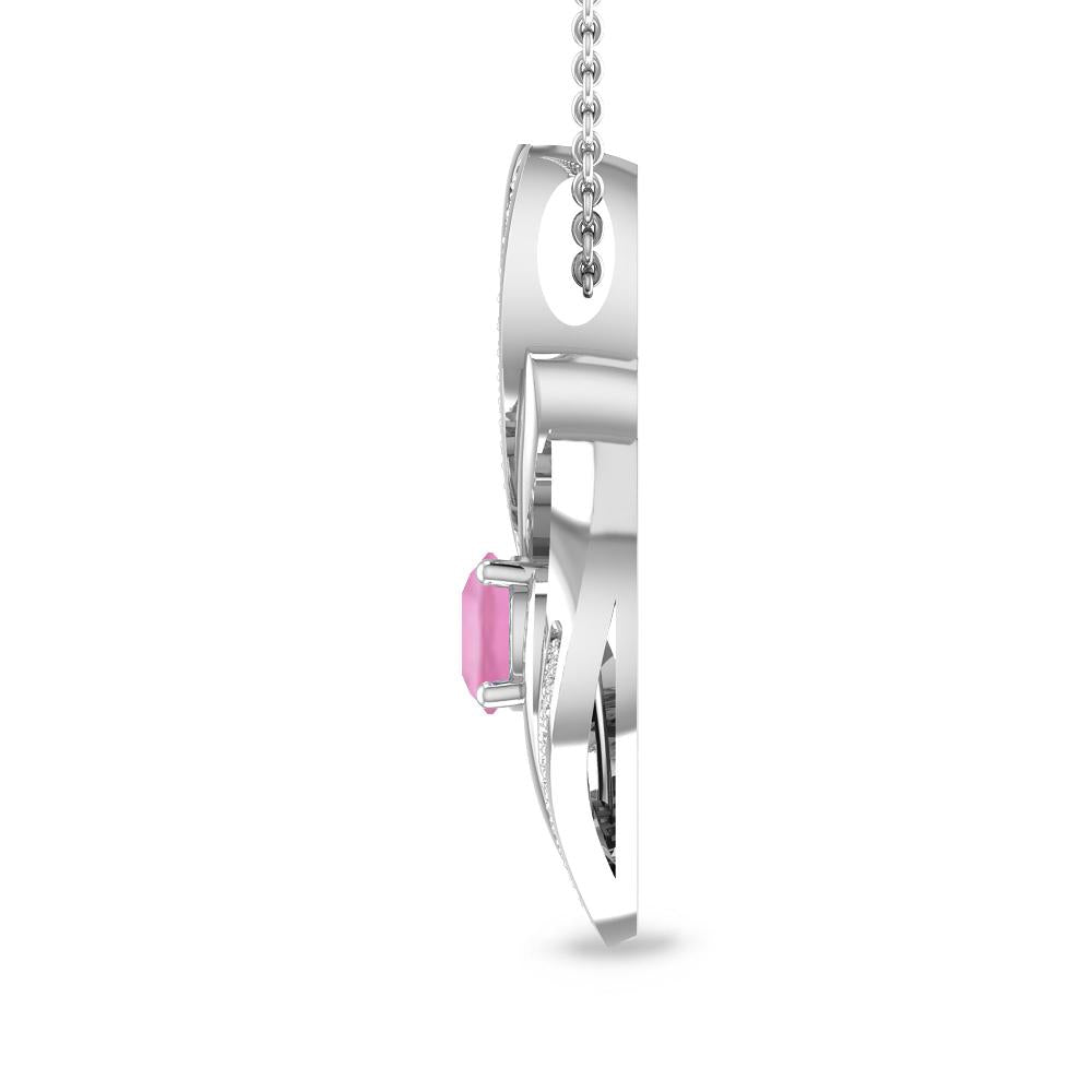 White Gold - Pink Tourmaline