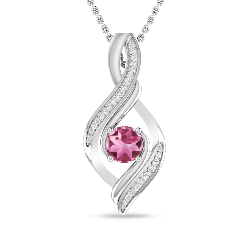 White Gold - Pink Tourmaline