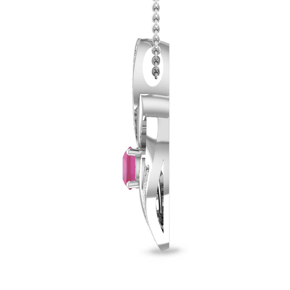 White Gold - Pink Tourmaline