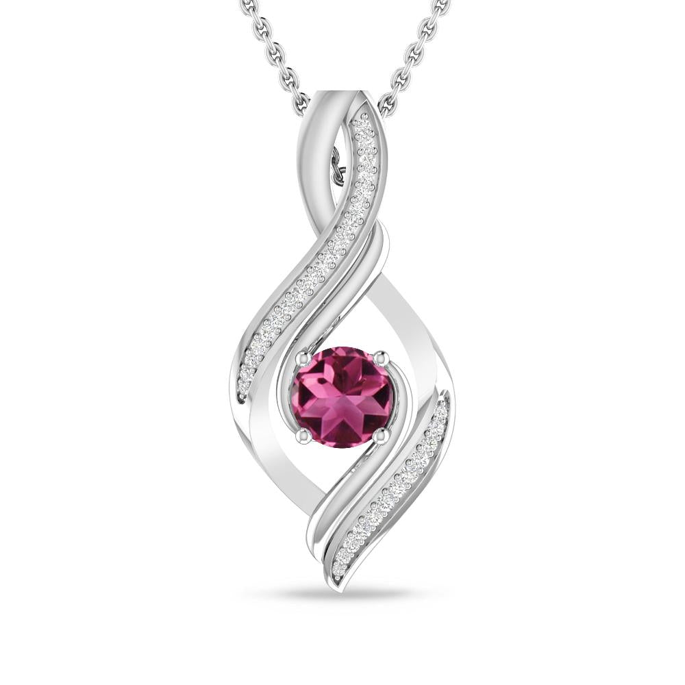 White Gold - Pink Tourmaline