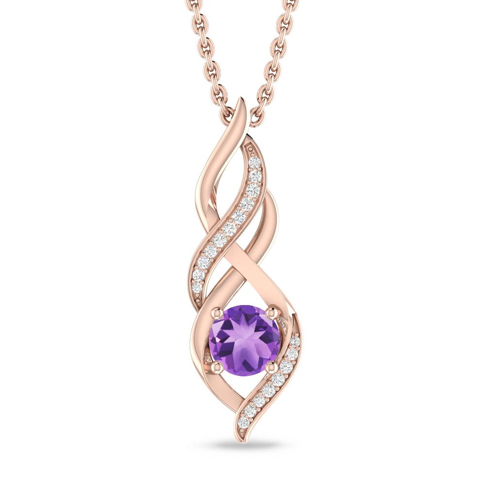 Rose Gold - Amethyst