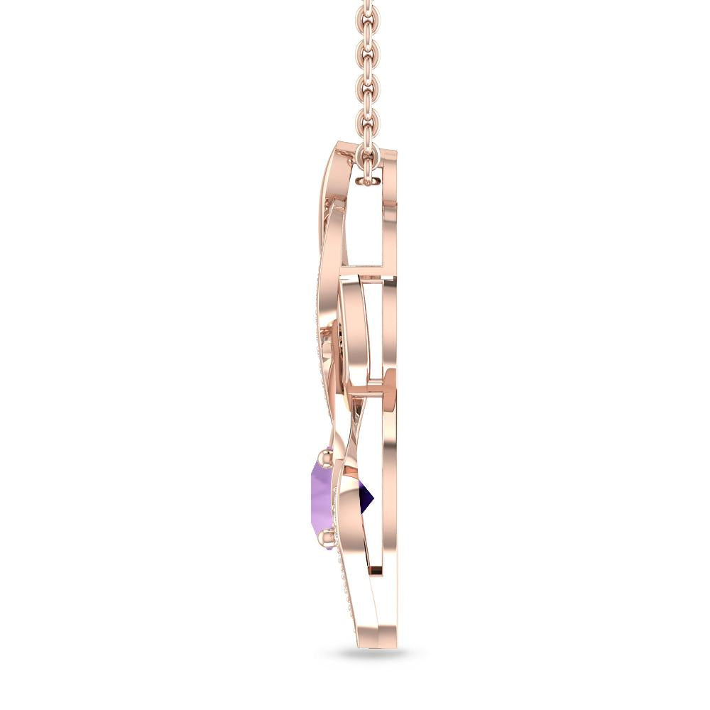 Rose Gold - Amethyst